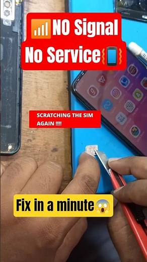 Phone sim no signal or no service? 📶 easy fix in 2 minutes#viralshorts #tricks #trending #gadgets