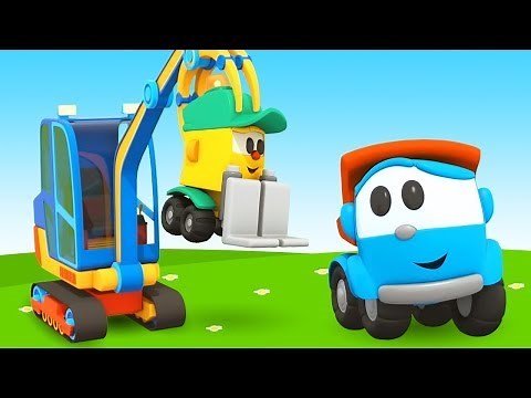 Carros de brinquedo. Compilação de desenhos animados. Canções para crianças.