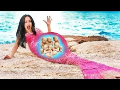 Mermaid Twins! The Rich and the Poor Have Switched Places - Video COLLECTION