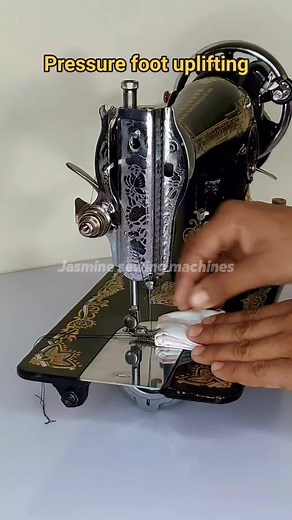 9.1M views · 125K reactions | Pressure foot uplifting. . #sewing #sewingtips #sewingtutorial #sewingproject #sewingmachine #tipsandtricks #sewingmachinerepair #tips #sew #silaimachine #sewingmachinetips | Jasmine sewing machines | Facebook