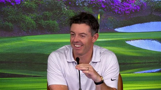 Masters leader Rory McIlroy 'keeping foot on the gas' over Masters weekend