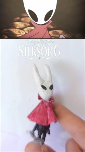 DIY Clay Hornet Hollow knight Silk song🟥🗡️