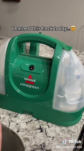 Soooo much easier than taking the whole thing apart and cleaning it. 🤯 #fyp #littlegreenmachine #foryou #foryoupage #hack #LaysGoldenDuet #lifehack