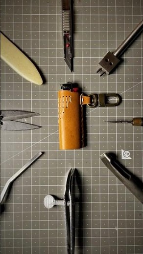 How to Make a Leather Lighter Case | Quick & Easy DIY