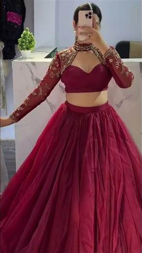latest lehenga choli design #shorts #ytshorts #trending #viral #fashion