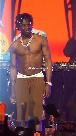 REMA - CALM DOWN (LIVE) #rema #calmdown