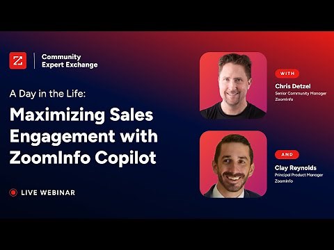 ZoomInfo Copilot Demo: AI-Powered Sales Engagement Tools in Action