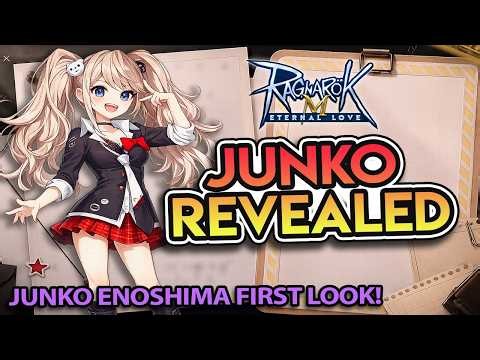 First Look at JUNKO ENOSHIMA! ~ New Magic Skill DPS Hero