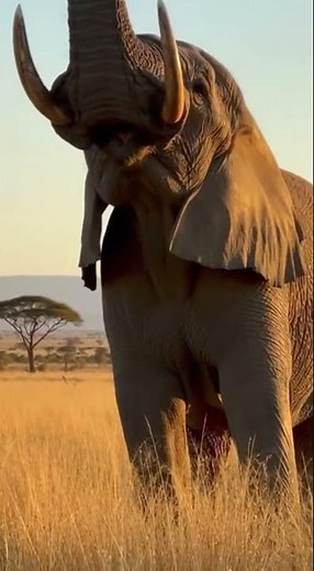 Epic Elephant Sound in Action 🐘🔊🌾