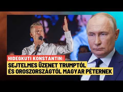 Váratlan fordulat: Oroszország meglepő üzenetet küldött Magyar Péternek? - Hidegkuti Konstantin