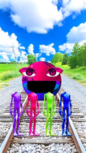 114K views · 550 reactions | equal dame tu cosita all colors alien dance vs green Pac-man, two Gta 5 bigfoot & train... | Ismail 009 | Facebook