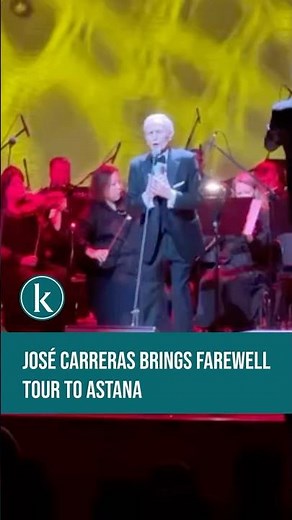 José Carreras brings farewell tour to Astana