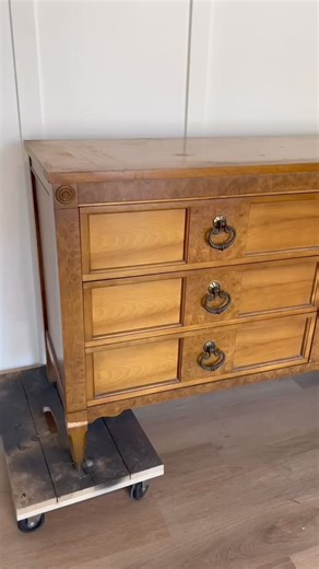 18K views · 415 reactions | DIY dresser makeover Color: FMP Ash #paintedfurniture #shorts #furnitureflip | Salvaged By Sammie | Facebook