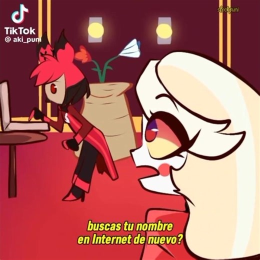 Alastor busca su nombre en internet de nuevo // Hazbin Hotel Fandub
