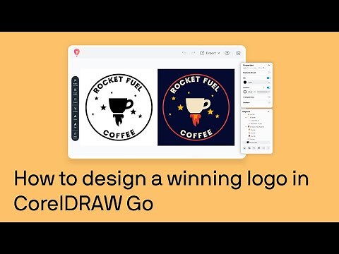 How to design a winning logo in CorelDRAW Go | Step-by-step tutorial