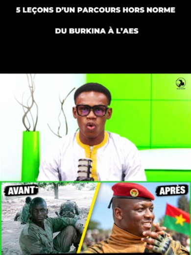 5 Leçons à retenir sur le Parcours de Capitaine Ibrahim TRAORE #Mali #AES #capitaineibrahimtraore #ibrahimtraoré #assimigoita #burkinafaso