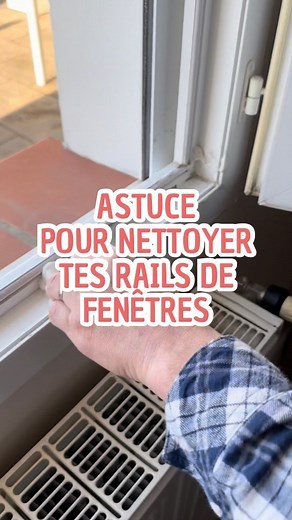 Thomas Cheneau | C’est le printemps !!! Le moment de nettoyer tes rails de fenêtres 🪟✨ Il te suffit d’avoir de la pierre d’argent, une brosse à dents et le... | Instagram
