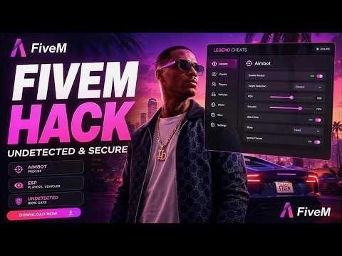 FiveM Mod Menu 2026 - Aimbot + ESP + Lua Executor - Undetected Hack PC