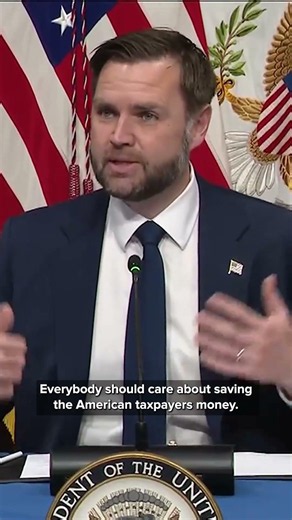 VP JD Vance says everybody should care about fraud, rooting it out, and saving taxpayers money