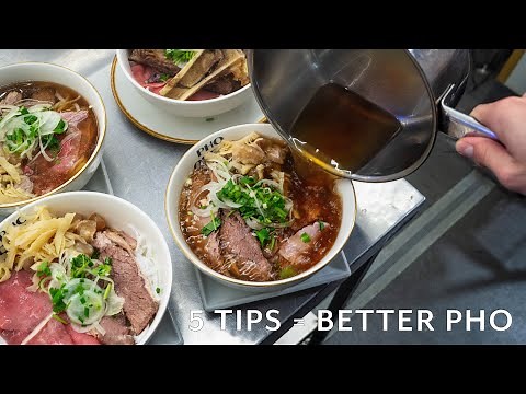 5 EXPERT TIPS to level up your Pho | Leighton Pho King