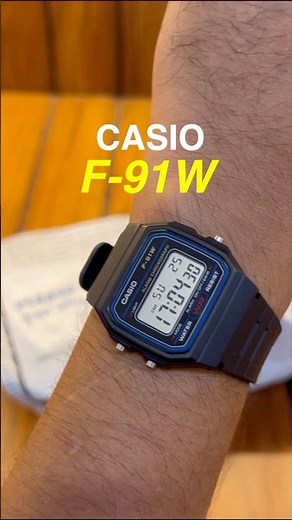 Casio F-91W Unboxing 🔥 Most Popular Digital Watch Ever?