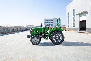 [Hot Item] 70HP 220HP 50HP 60HP 75HP Track Tractor Heavy-Duty Bale Handler Multipurpose Implement Quick Attach System Post-Driver Ready