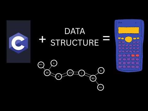 I built a Scientific calculator in C using doubly linked lists