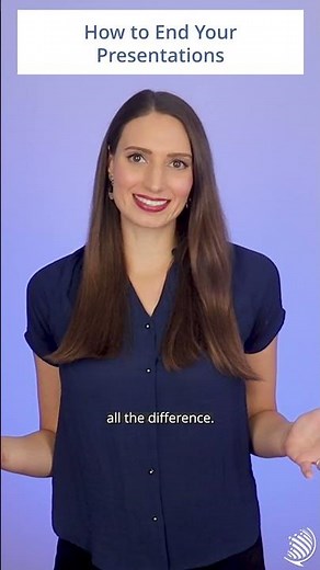 How to End a Presentation with Impact