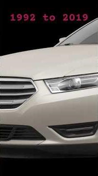 Evolution of Ford Taurus