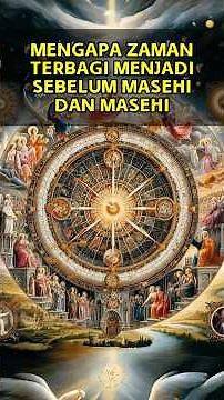 Mengapa zaman terbagi menjadi sebelum Masehi dan Masehi? #sebelummasehi #masehi #shorts