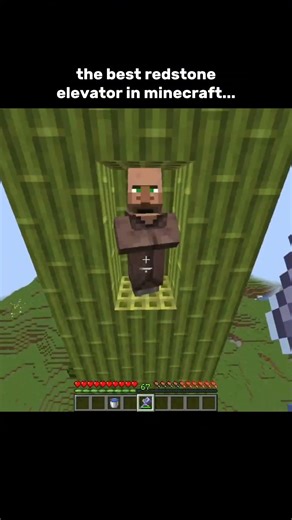 The best redstone elevator in minecraft...
