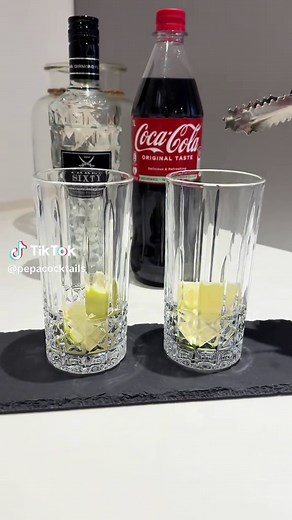 Black Mojito Recipe with Cola & Vodka