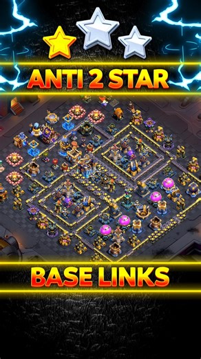 TOP 3 CWL BASES TH18 |ANTI THROWER & METEOR GOLEM | TH18 WAR BASES #shorts #coc