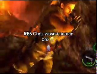 Chris Redfield is just built different