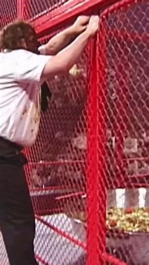 Rare Mick Foley vs. King Kong Bundy “Hell in a Cell” match from Coliseum Video, pulled after Bundy left company. | Kenny Casanova