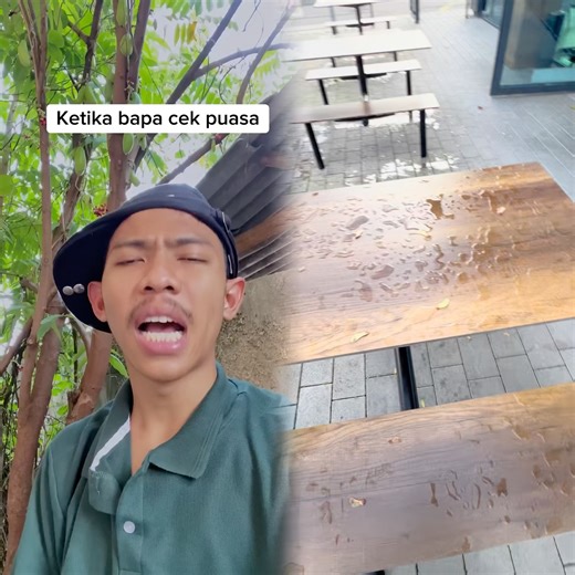 KETIKA BAPA CEK PUASA. || #shorts