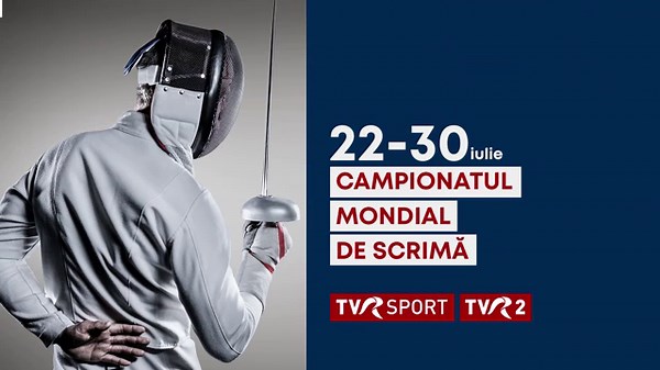 Campionatul Mondial de Scrimă 2025, în direct la Televiziunea Română