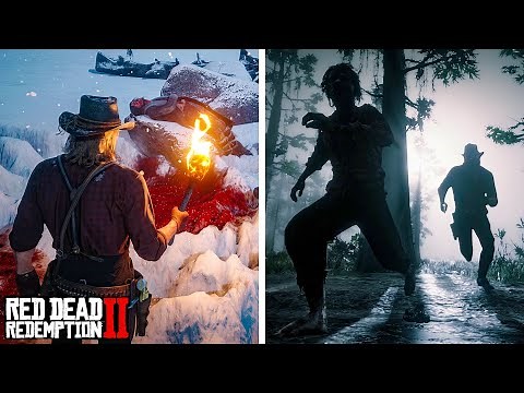 5 Creepiest Chance Encounters #1 (Red Dead Redemption 2)