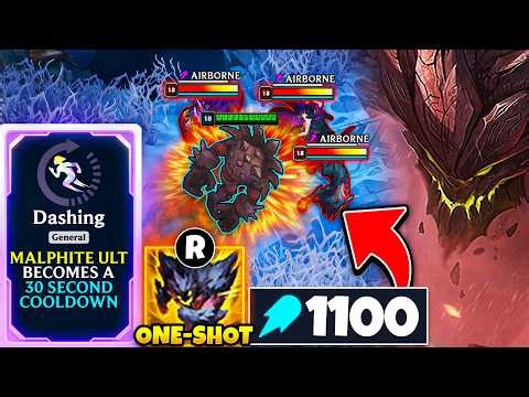 Malphite, but My Ult is a TRIPLE 1100 AP ONE-SHOT | ARAM Mayhem