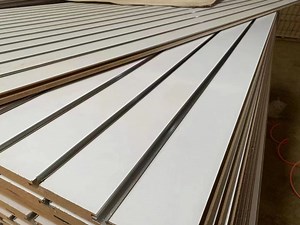 [Hot Item] 4*8 Feet Display Stand Slotted MDF Board Slatwall Panel / Slatwall Board