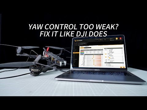 Yaw Mixing Saturation Fix — Software Tuning + Motor Tilt Explained