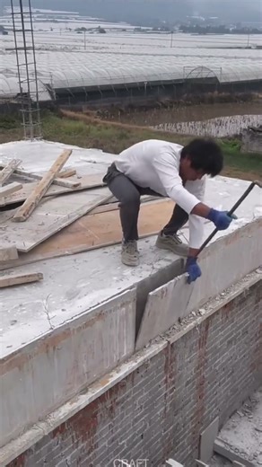 Wooden Formwork Removal: House Construction Carpentry Craft