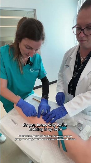 Future nurses in action! BSN Sacramento students getting hands-on experience inserting an IV line 💉