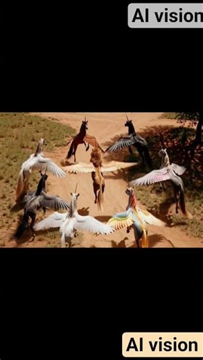 AI STORY | RHINO #trending #animalcartoon #ai #shortvideo