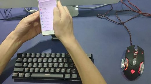 RK61(TypeC接口)蓝牙有线双模机械键盘使用教程