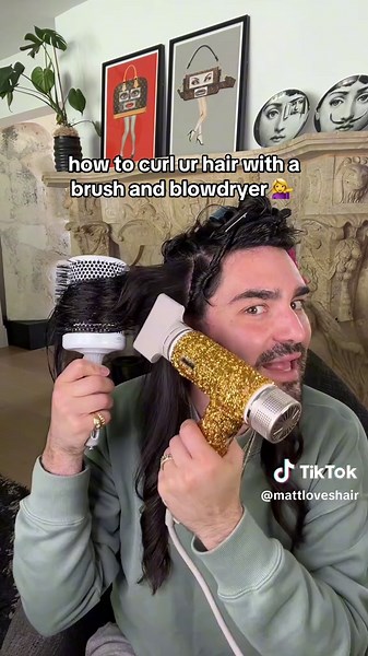 Blow Dry Curls Tutorial: How to Curl Hair with Brush and Blowdryer