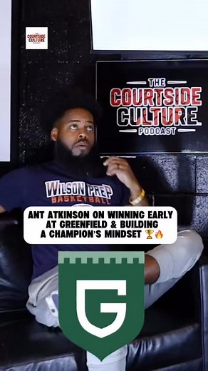Winning isn’t just about talent—it’s about mindset. 🧠🏀 Anthony Atkinson reflects on winning championships early at Greenfield and how those moments shaped his mentality for success throughout his career. 🌟 Episode 12 is out now—tap the link in bio to watch & listen! 🎧 #TheCourtsideCulturePodcast #AnthonyAtkinson #Greenfield #WilsonNC #WinningMindset #BasketballJourney | The Courtside Culture Podcast