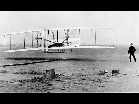 Wright Brothers First Flight RARE FOOTAGE