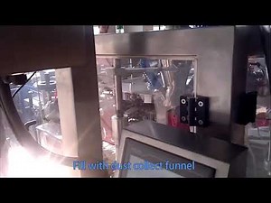Powder Zipper Pouch Packaging Machine
