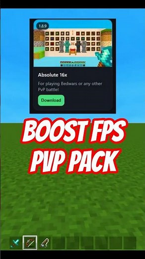 The Best PVP FPS-Boost Resource Pack!